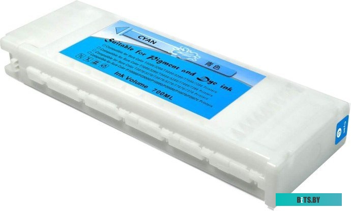 Струйный картридж NV Print T6942 (NV-C13T694200) Cyan для Epson SureColor SC-T5200/T3200/T7200 (700 мл) совместимый NV-C13T694200