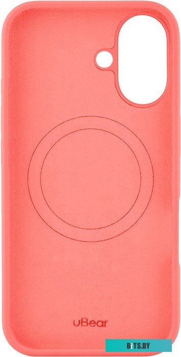 CS402CR61TH-I24M uBear Touch Mag Case для Apple iPhone 16 (коралловый)