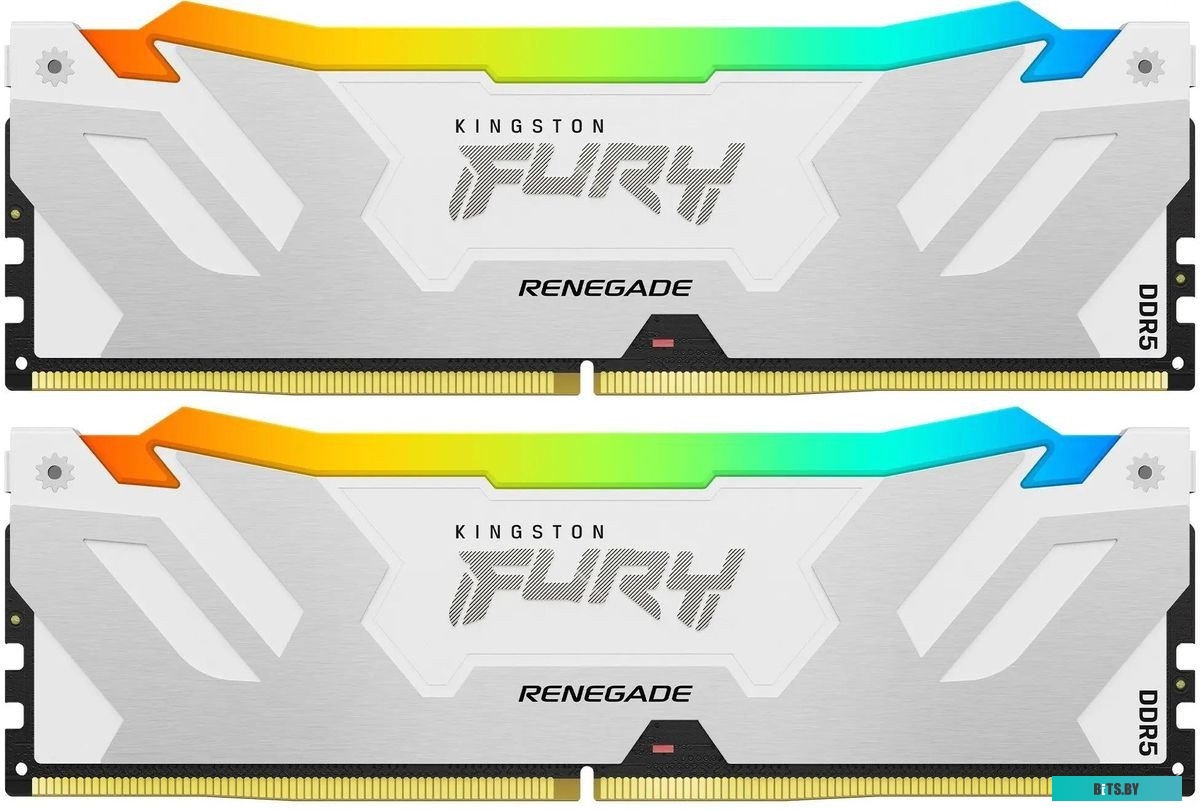 KF568C36RWAK2-32 Kingston Fury Renegade White RGB DDR5 DIMM 6800MHz PC-54400 CL36 - 32Gb (2х16Gb) KF568C36RWAK2-32