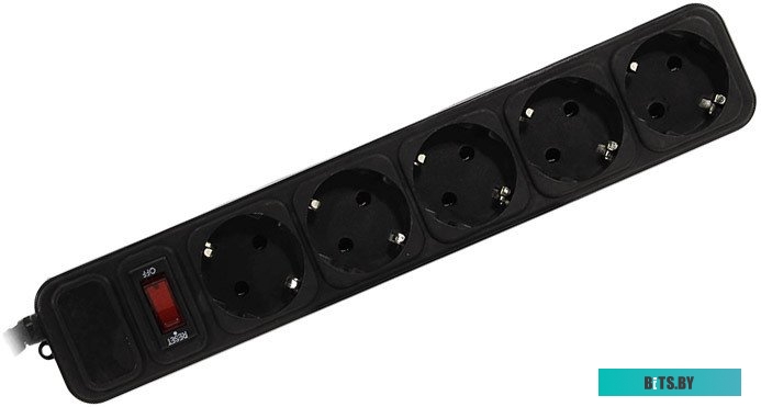 Сетевой фильтр ExeGate SP-5-1.8G Gray 1.8м EX221173RUS ( 5 розеток ) EX221173RUS