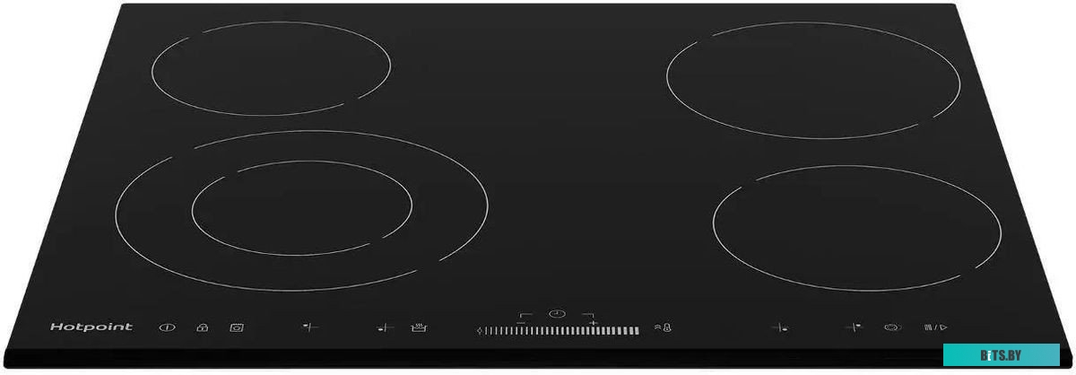869891100110 Электрическая варочная панель HOTPOINT HR 6T2 B S,  электрическая,  независимая,  черный