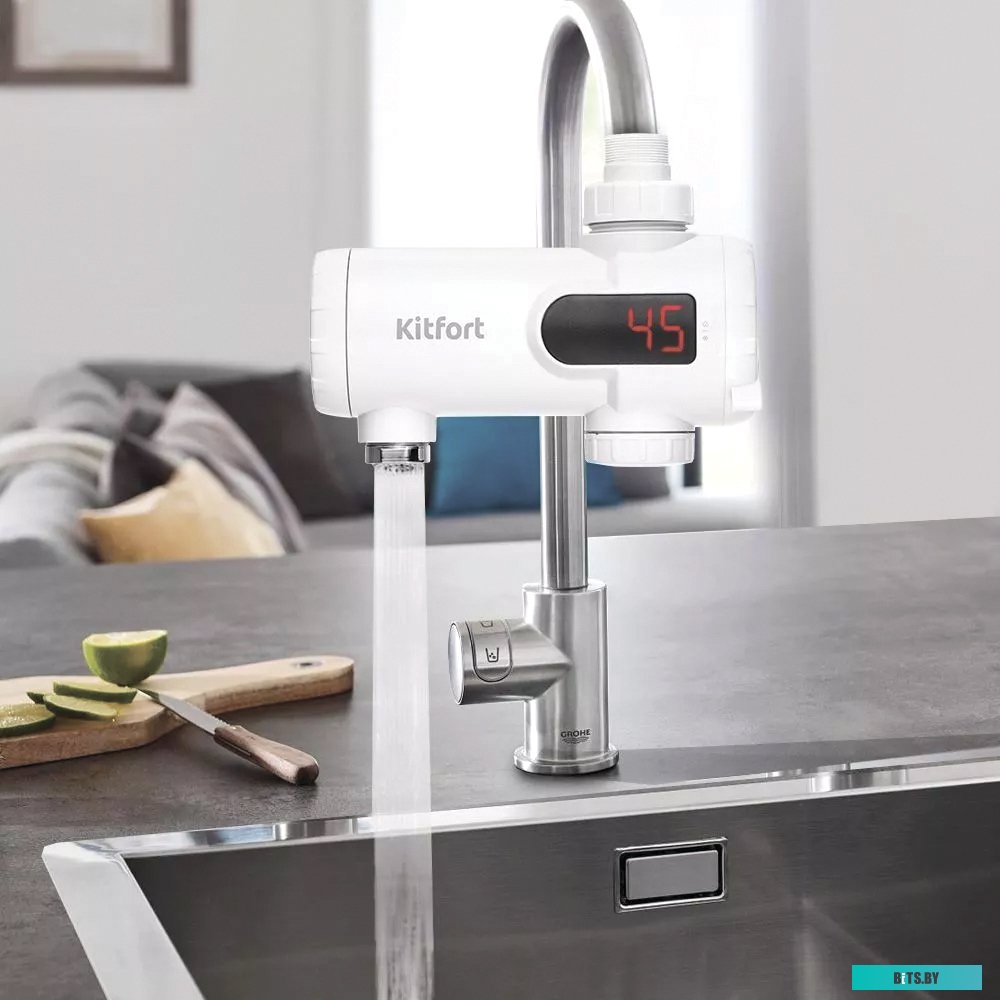 КТ-1611 Вафельница KitFort КТ-1611,  желтый