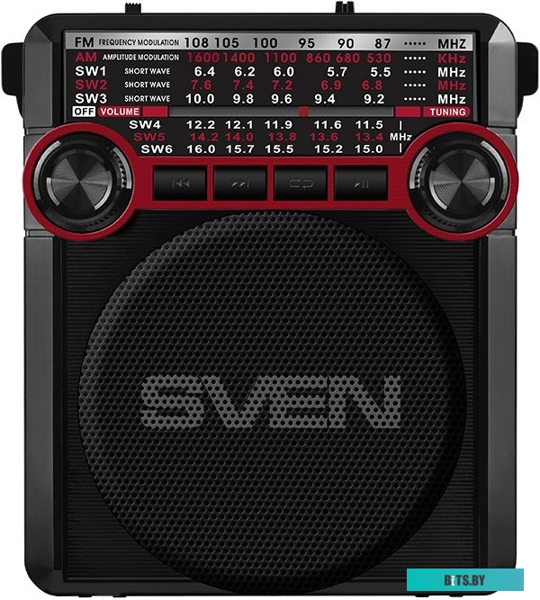 Радиоприемник Sven SRP-355 (черный)