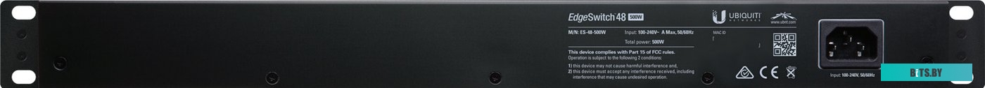 Управляемый коммутатор 3-го уровня Ubiquiti EdgeSwitch 48 500W [ES-48-500W]