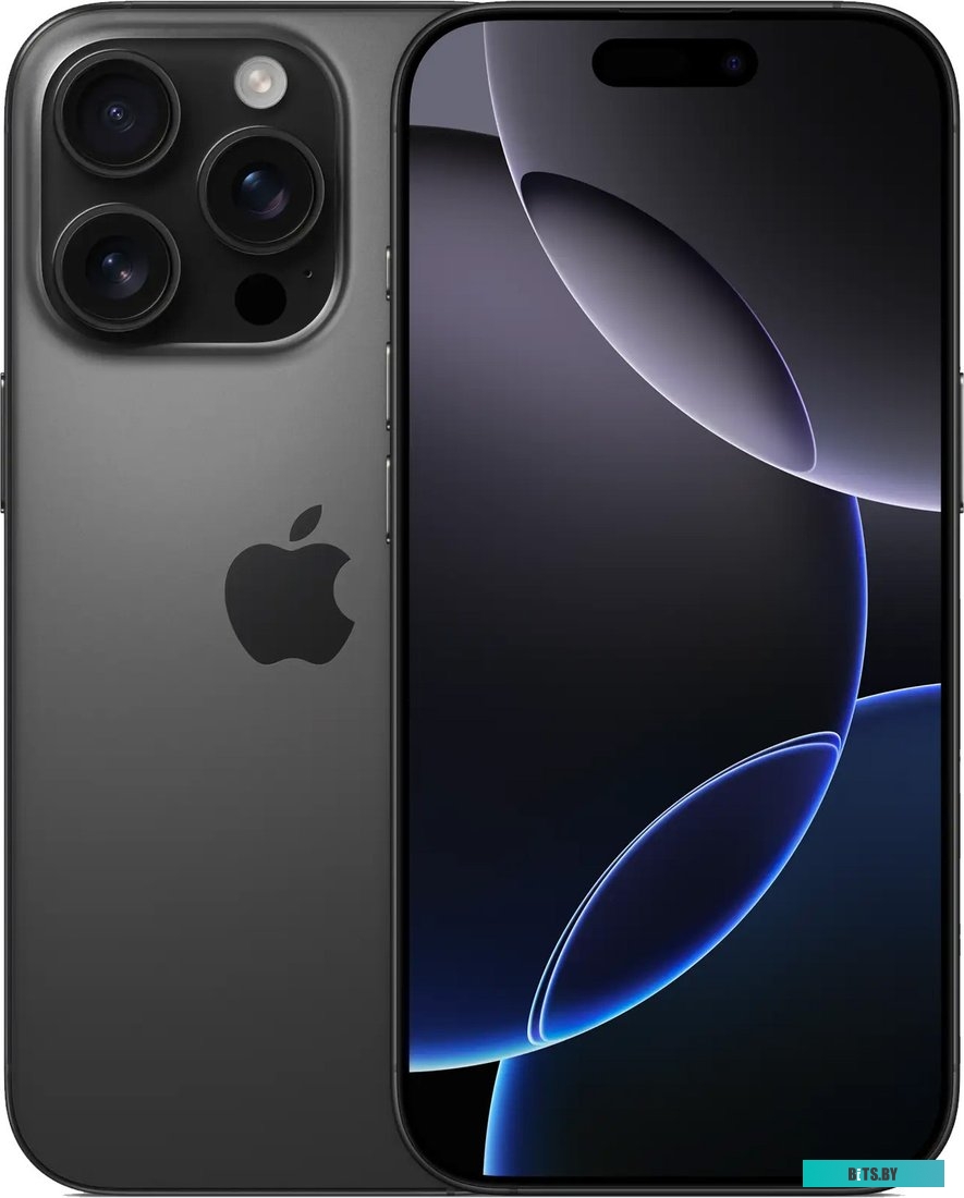 Телефон Apple iPhone 16 Pro 256GB (черный титан)