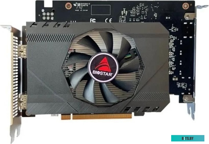 Видеокарта Biostar AMD  Radeon RX 6400 VA6406RA46 4ГБ GDDR6, Ret VA6406RA46