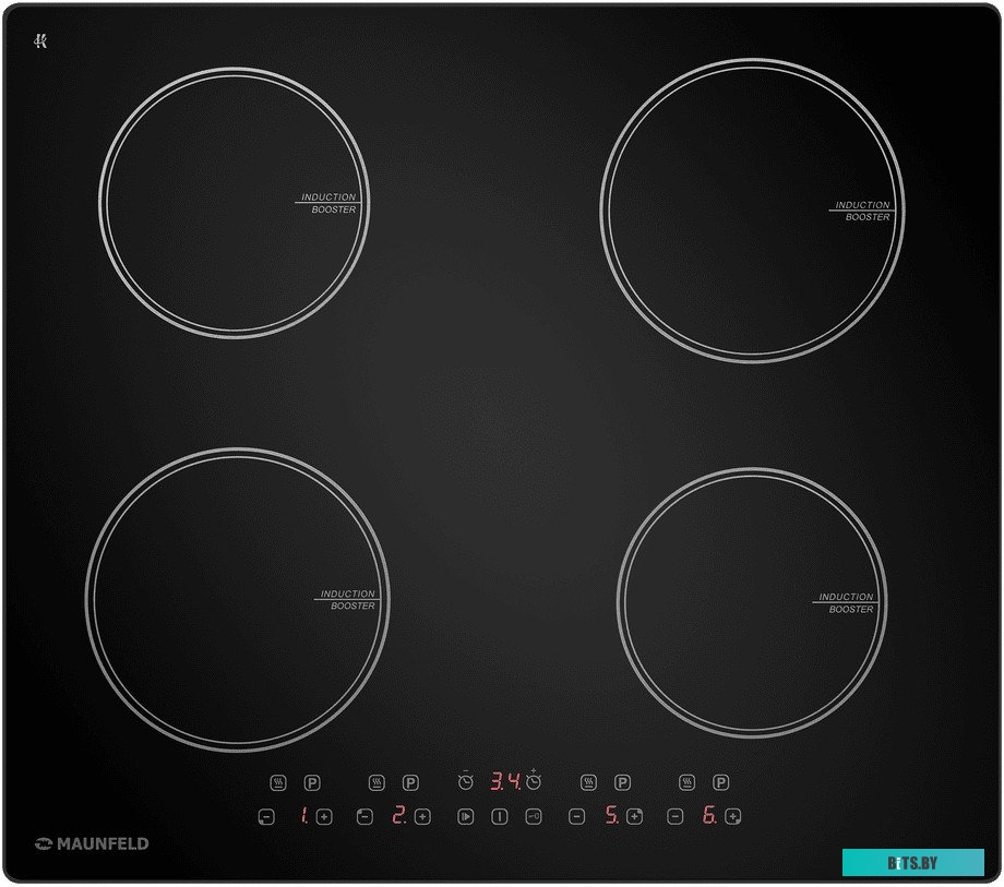 КА-00020819 Индукционная варочная панель MAUNFELD CVI594BK,  независимая,  черный