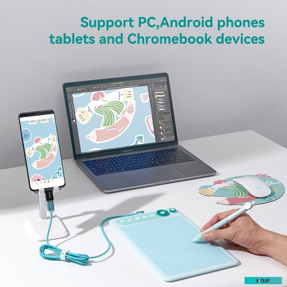 Parblo Intangbo X7 (розовый)