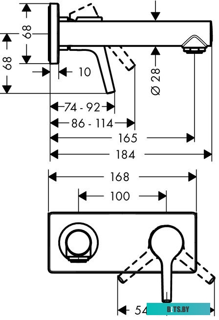 7211004800 Вертикальный пылесос (handstick) Tefal X-Nano Essential TY1129WO, фиолетовый/черный [7211004800]