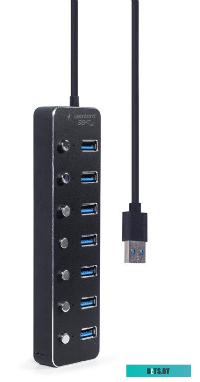 USB-хаб Gembird UHB-U3P7P-01