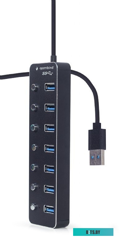 USB-хаб Gembird UHB-U3P7P-01