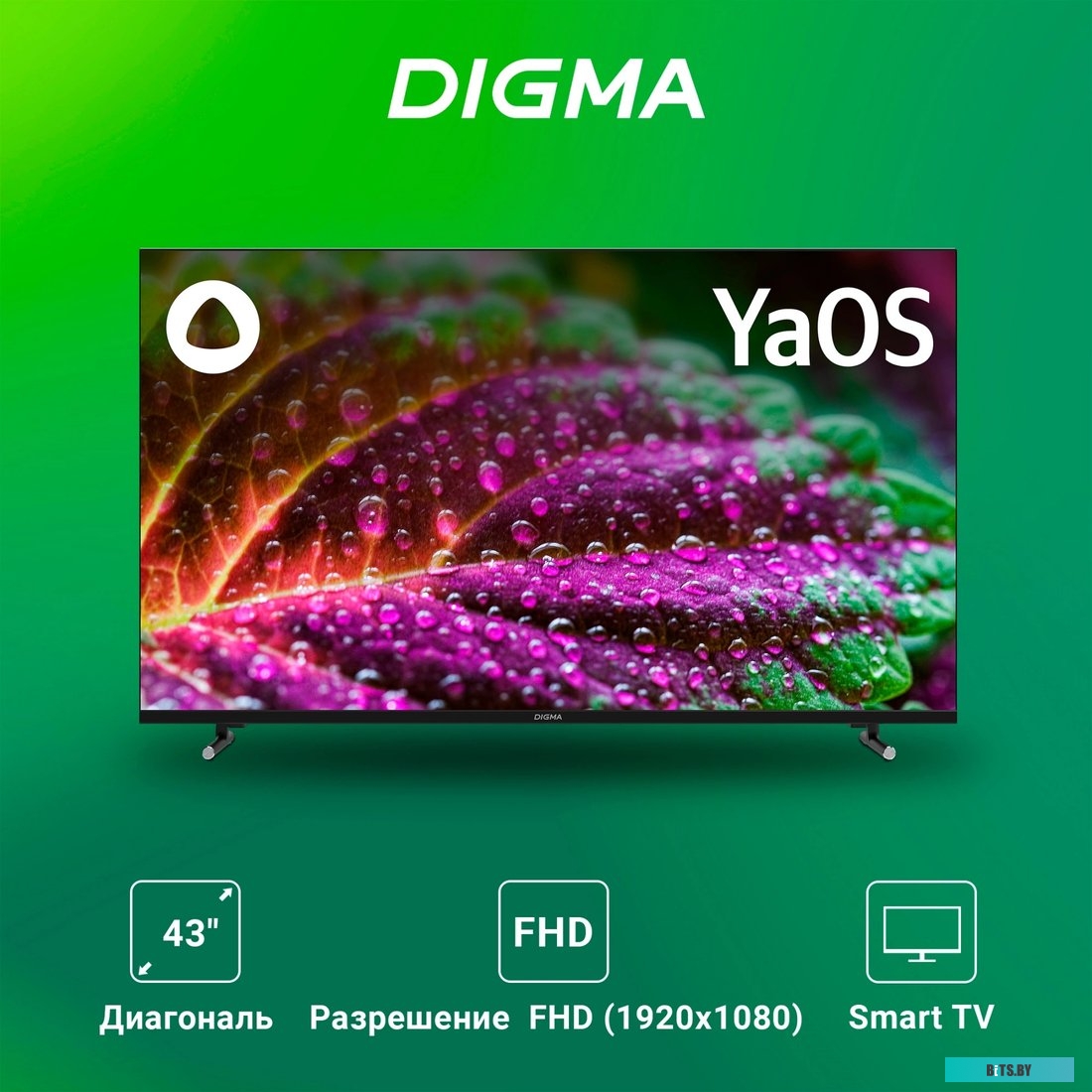 Телевизор Digma DM-LED43SBB33