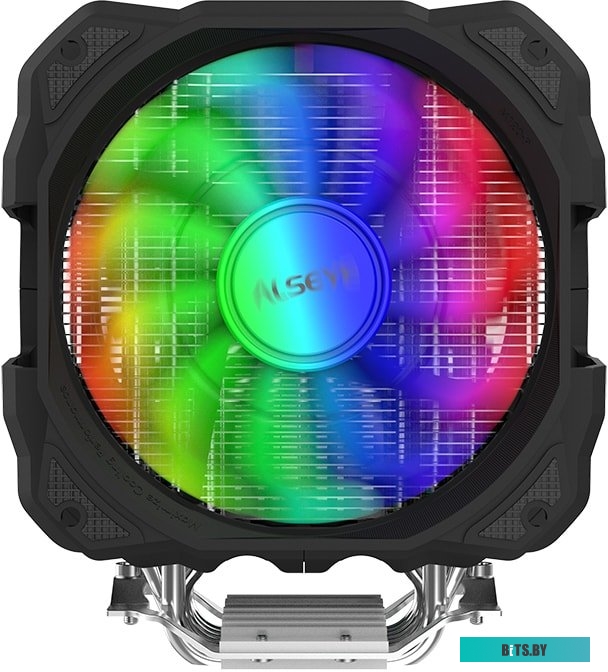 Кулер для процессора ALSEYE M120D Plus (черный)