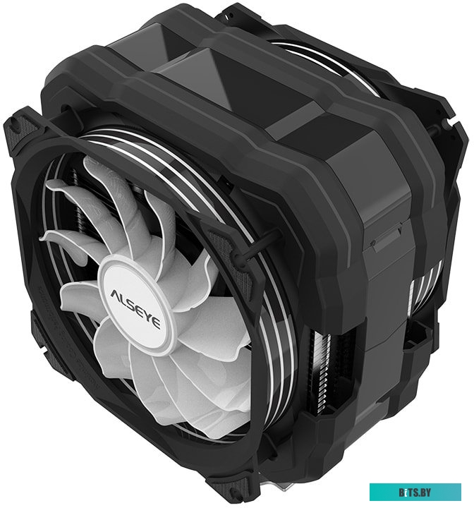 Кулер для процессора ALSEYE M120D Plus (черный)