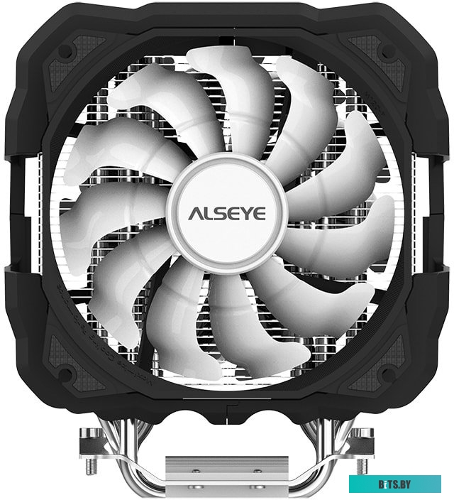 Кулер для процессора ALSEYE M120D Plus (черный)
