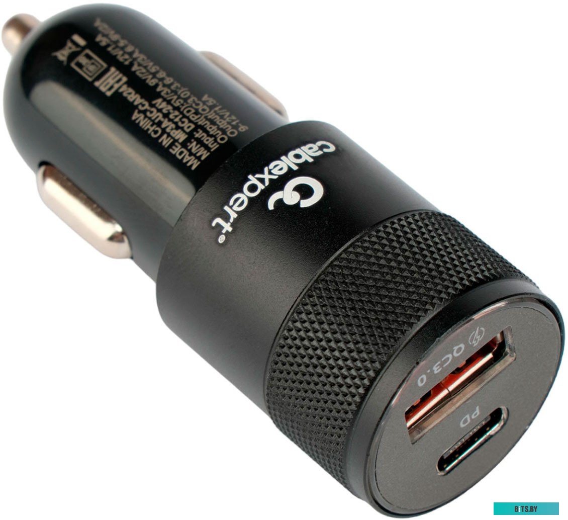 Автомобильное зарядное устройство Cablexpert MP3A-UC-CAR24