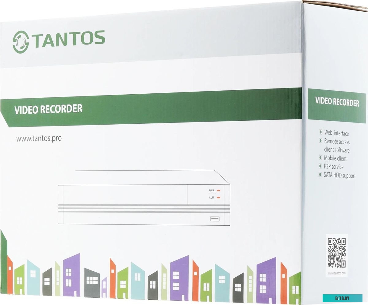00-00244659 Видеорегистратор NVR (сетевой) TANTOS TSr-NV04155P