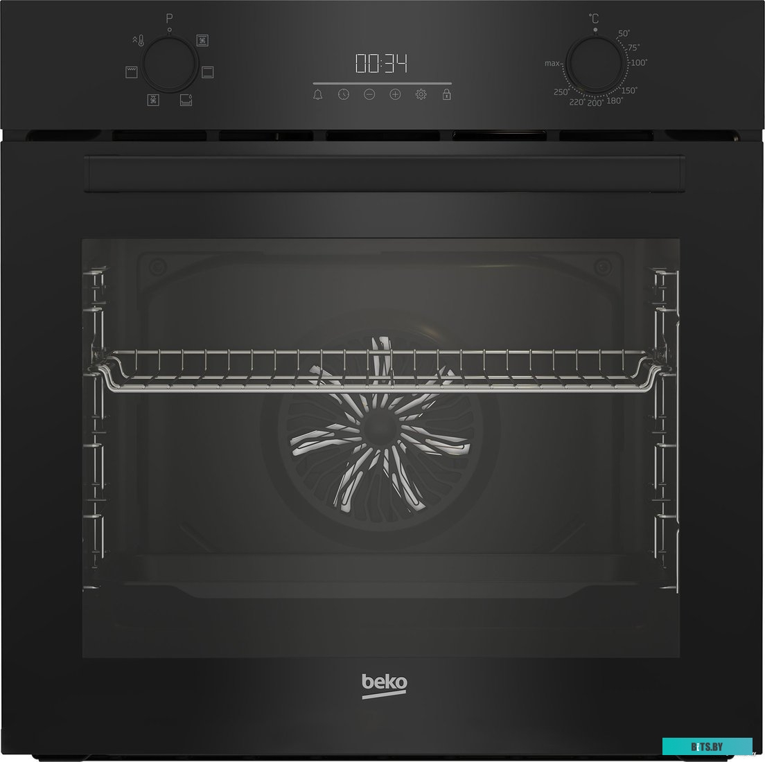 7768288334 Духовой шкаф Beko BBIE12300XD,  серый