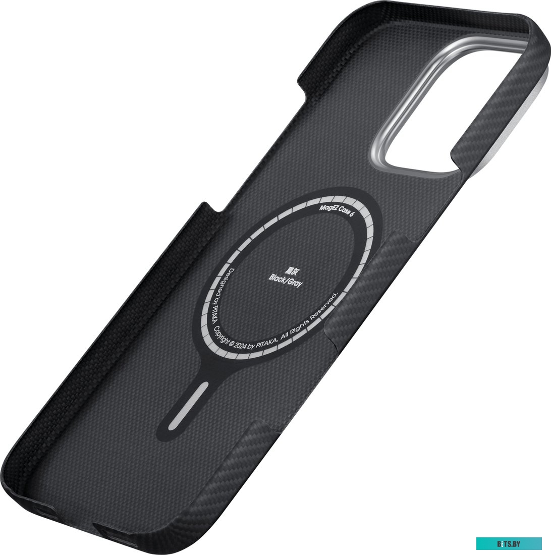 KI1601PA Pitaka Ultra-Slim для iPhone 16 Pro (черный)