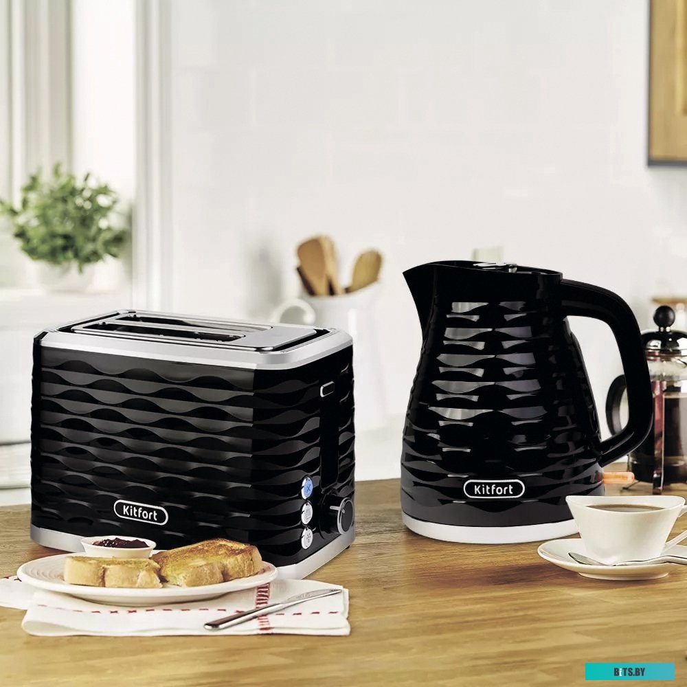 КТ-6115-2 Чайник электрический KitFort КТ-6115-2, 1800Вт, серый