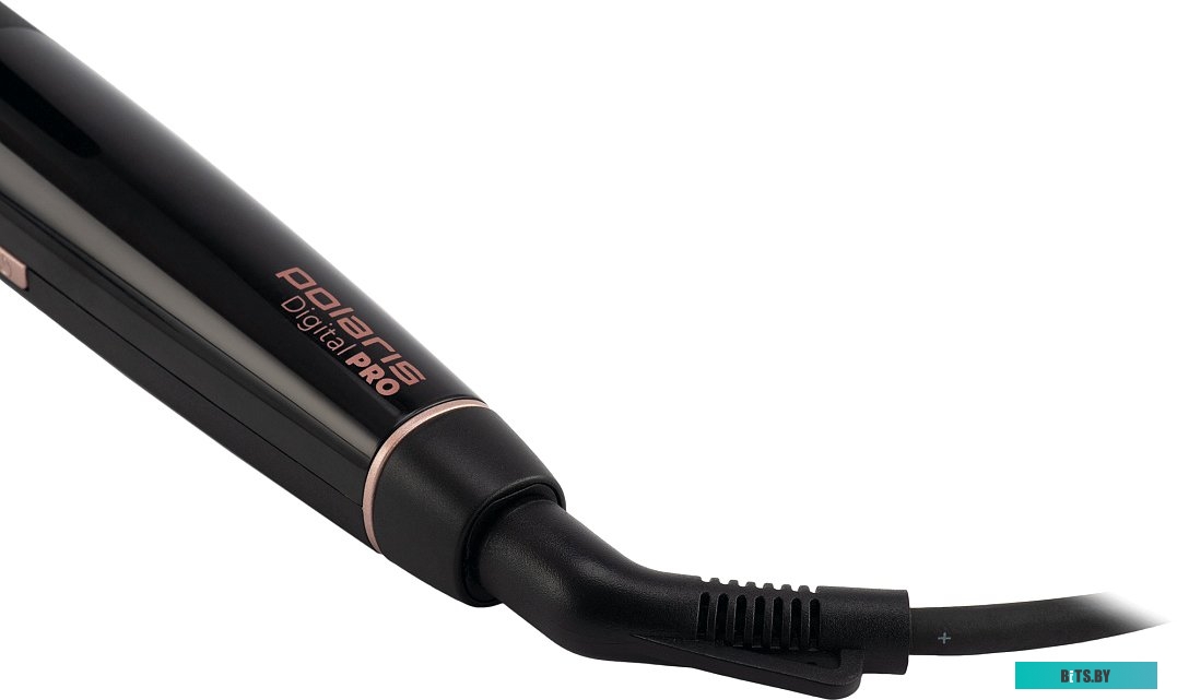 PHS 2533KT Щипцы Polaris PHS 2533KT Digital Pro,  черный/розовый