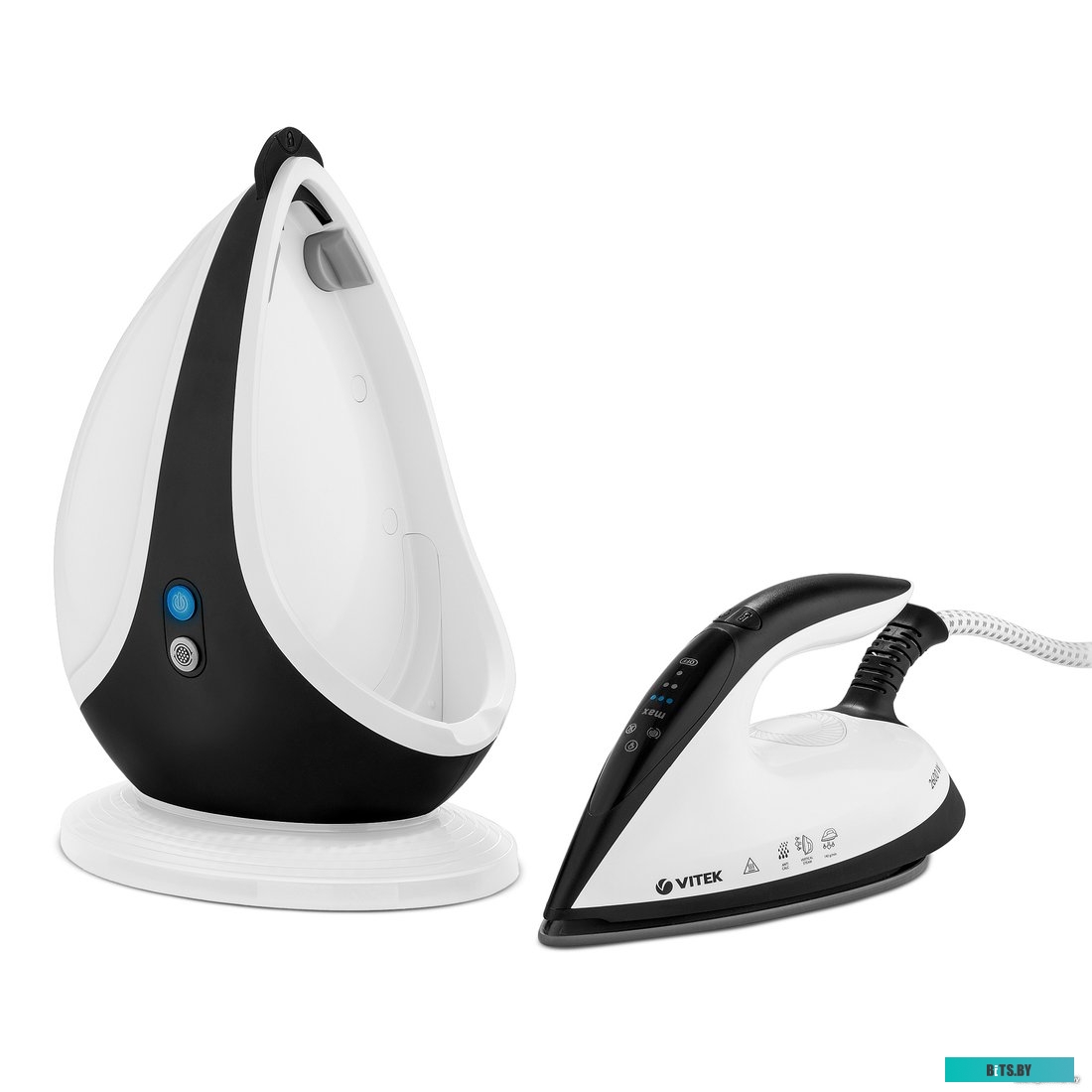 VT-2431 Парогенератор Vitek 2431-VT-02,  черный / белый