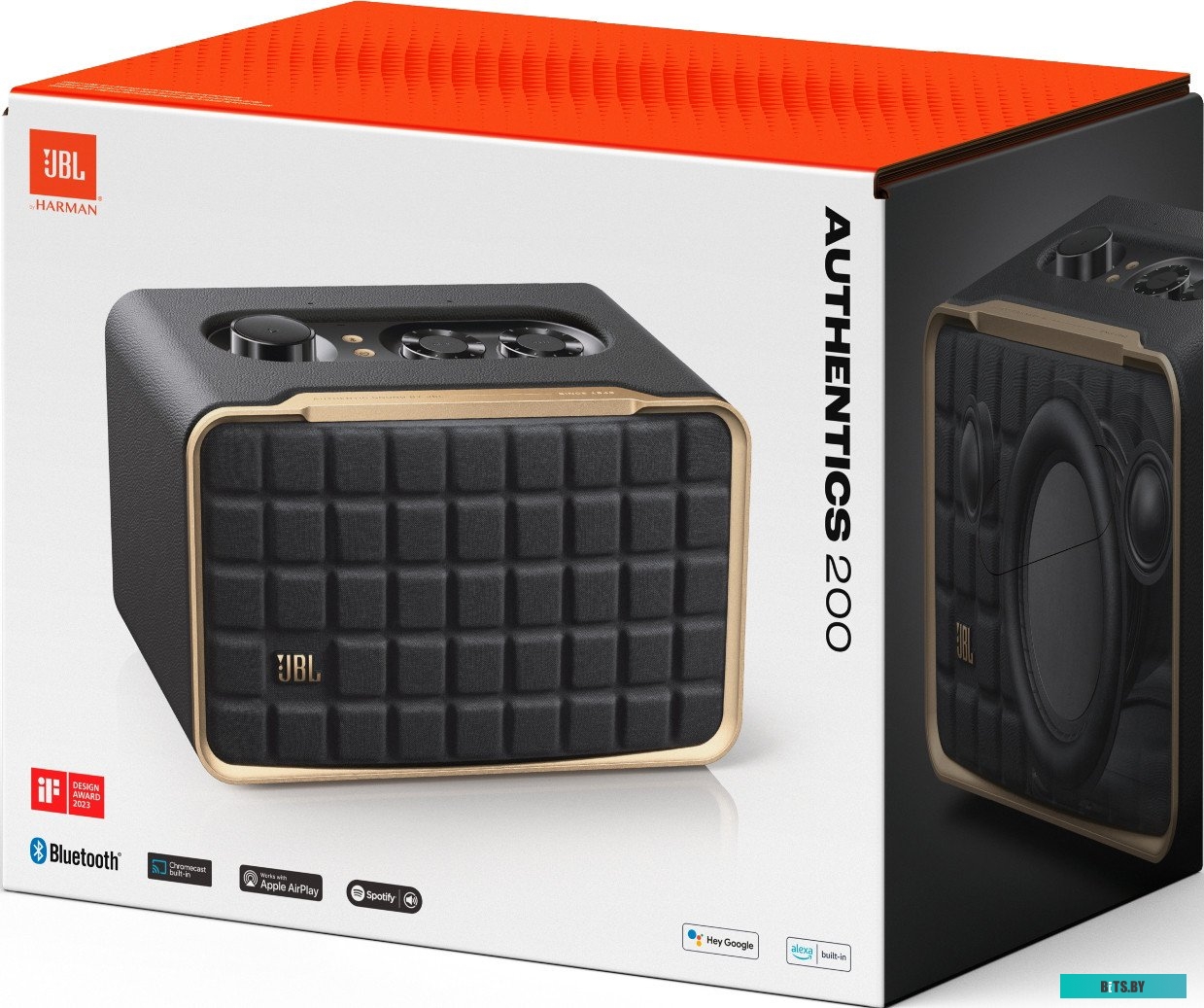 JBL Колонка Authentics 200 Black JBLAUTH200BLKUK