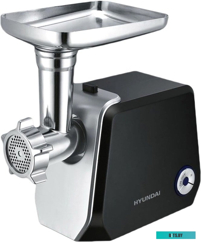 HY-MG4422 Мясорубка HYUNDAI HY-MG4422,  черный / серебристый