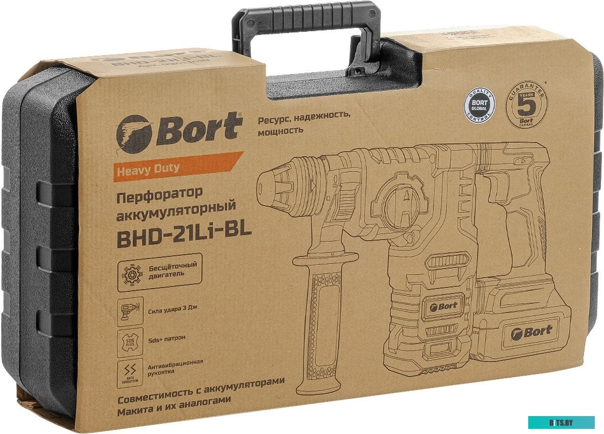 BHD-21Li-BL Перфоратор Bort BHD-21Li-BL (93413410)
