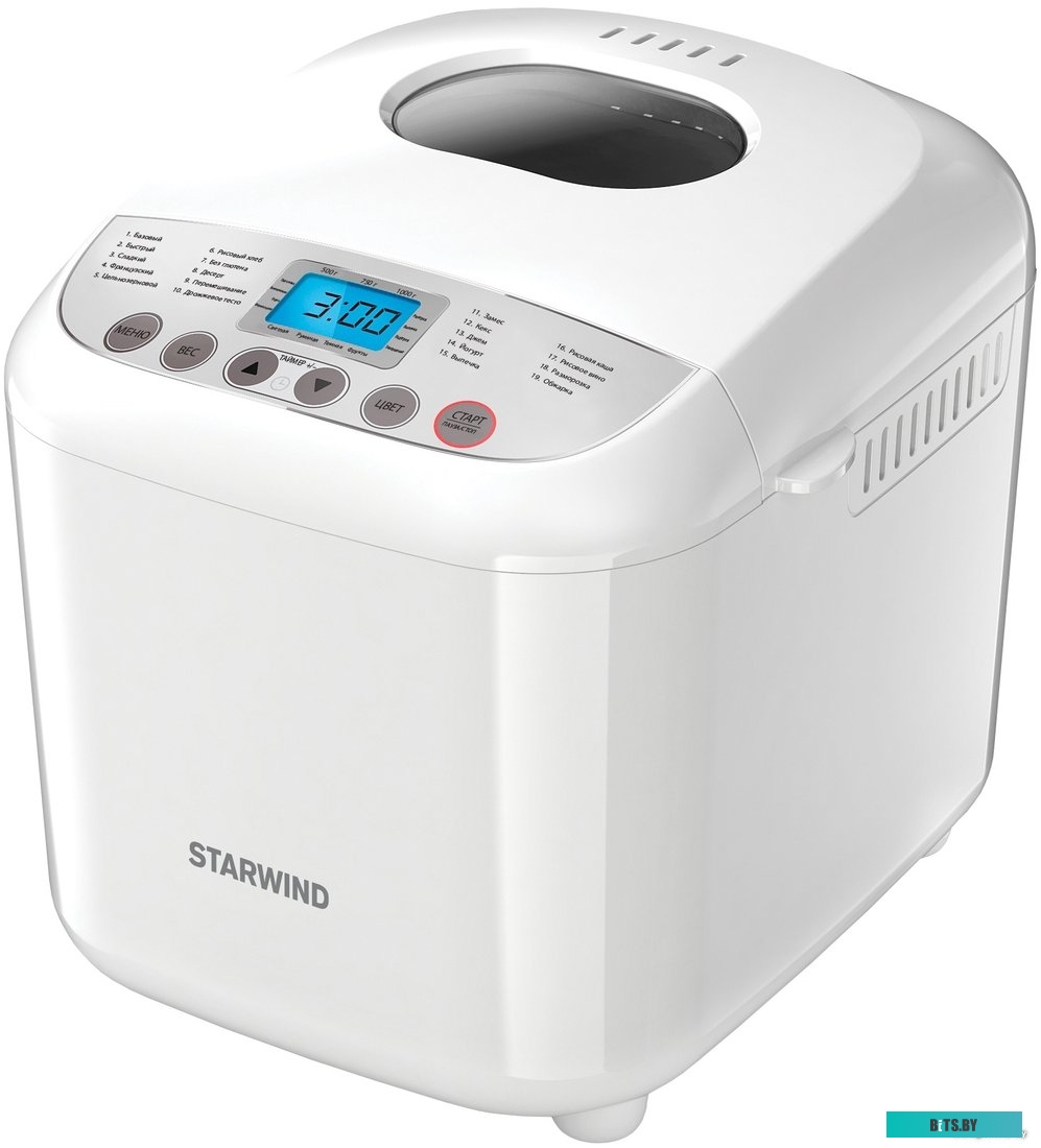 SBM2085 Хлебопечь StarWind SBM2085,  белый