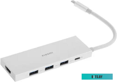 Док-станция  Xiaomi Type-C 5-in-1 Docking Station XMDS05YM BHR8804GL (международная версия)