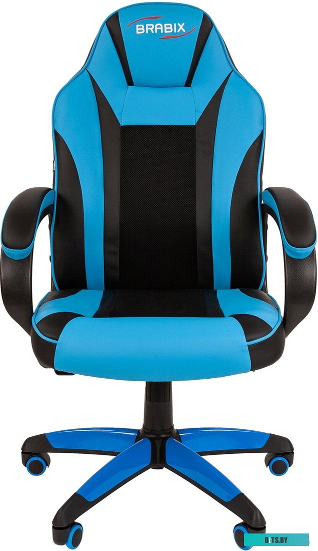 Офисное кресло (Стул) Brabix Tanto GM-171 (черный/голубой) <532575>