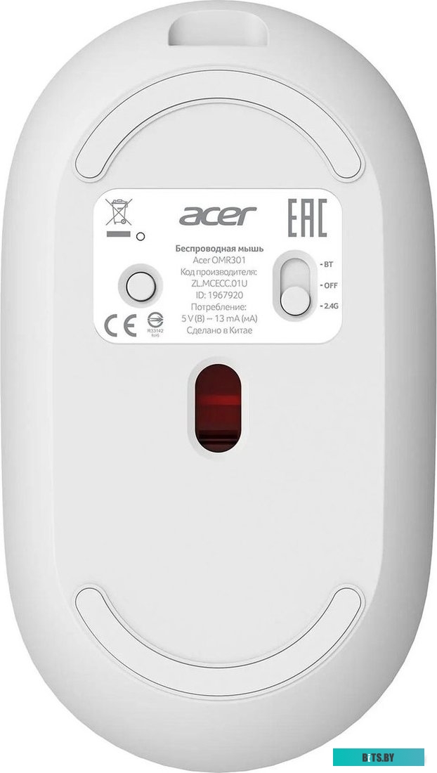 Мышь Acer OMR301 (белый)