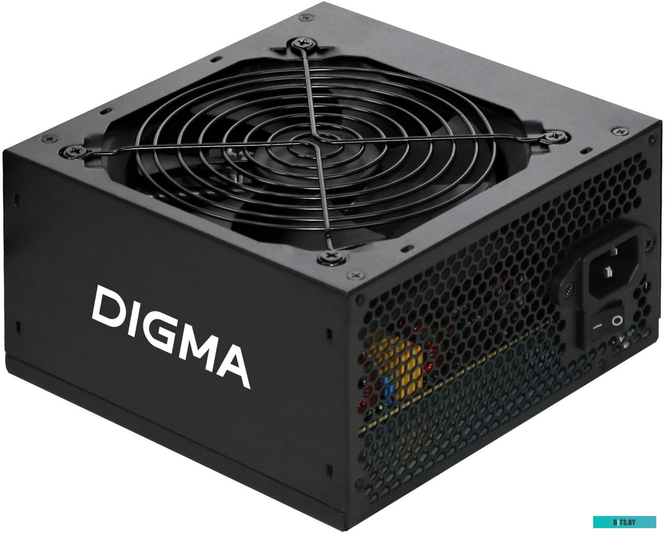 Блок питания Digma DPSU-600W, 600Вт, 120мм, черный, retail