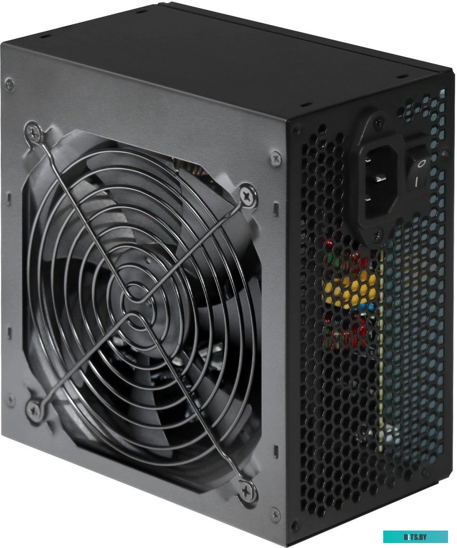 Блок питания Digma DPSU-600W, 600Вт, 120мм, черный, retail