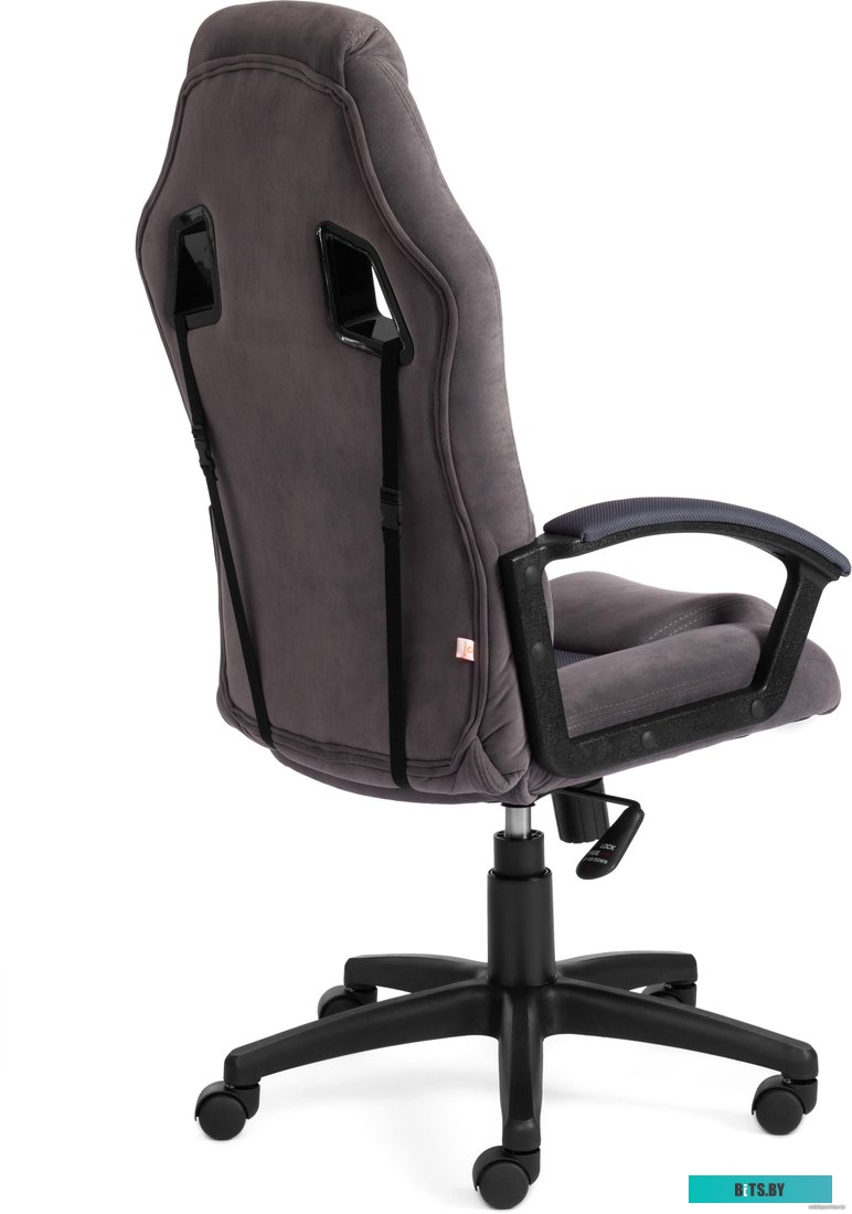 TetChair Driver (флок/ткань, серый)