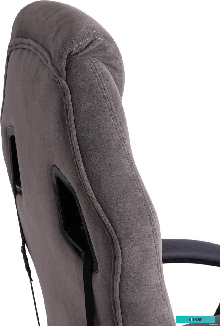 TetChair Driver (флок/ткань, серый)