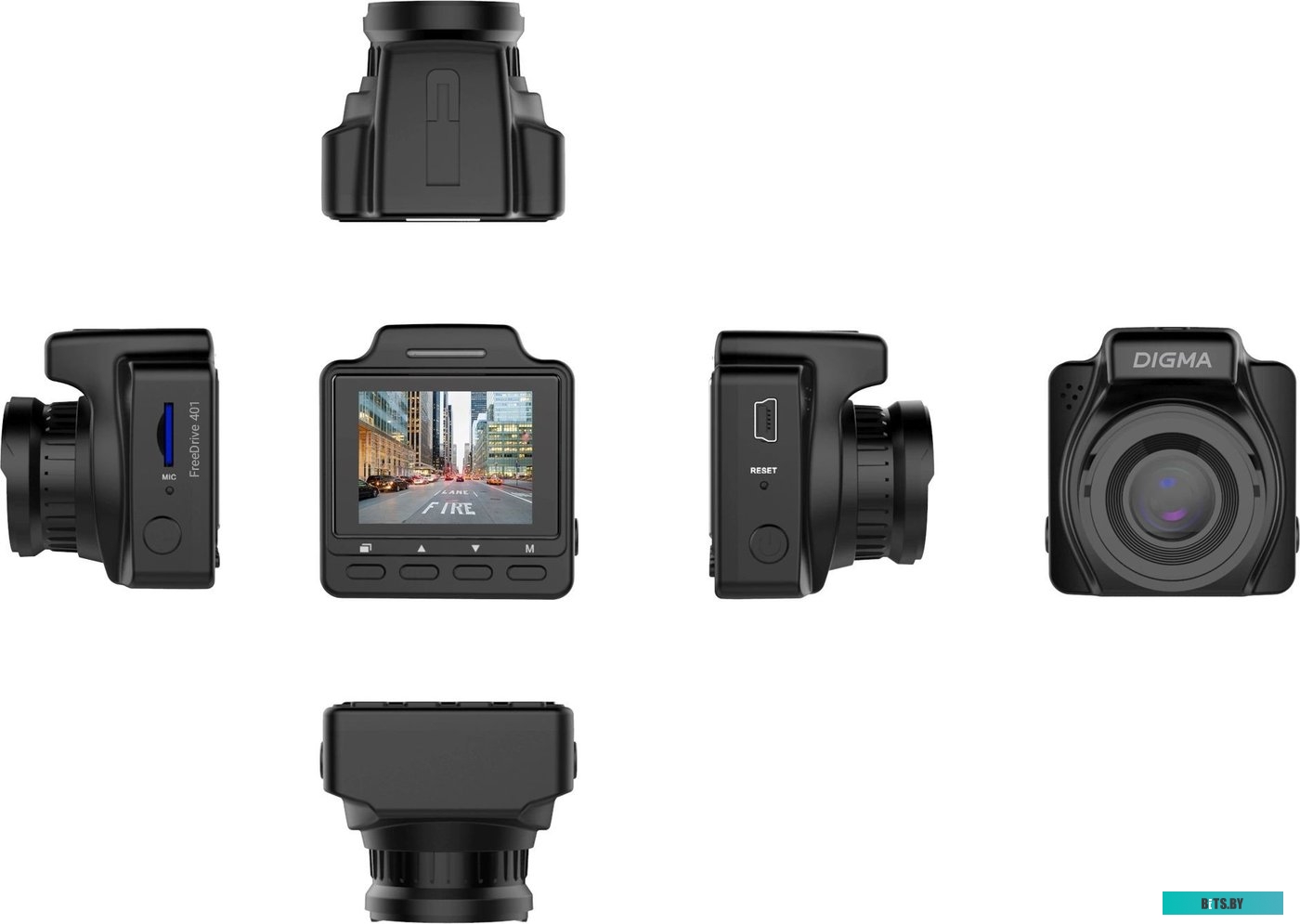 FD401 Digma FreeDrive 401 FD401 (черный)