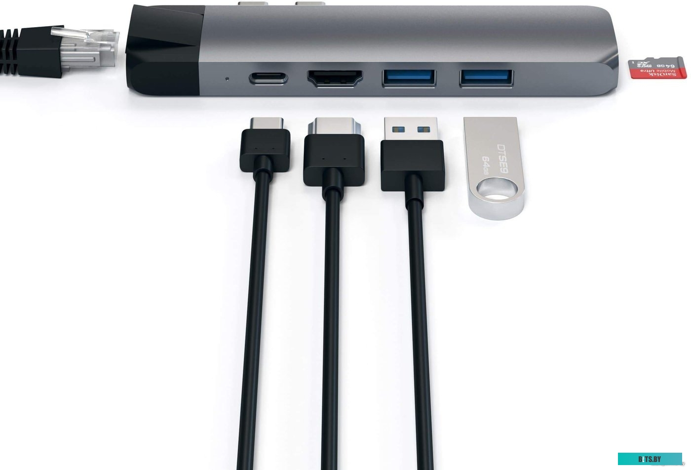Концентратор USB (Хаб) Satechi ST-TCPHEM
