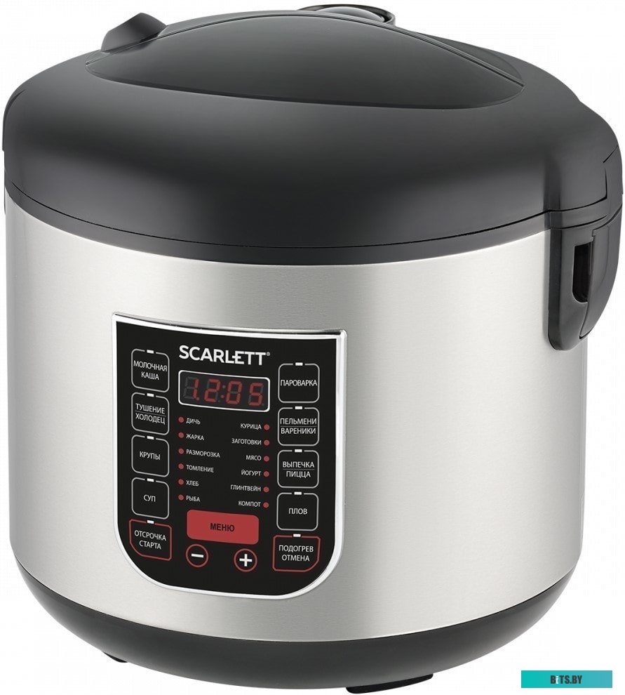 MC410S27 Мультиварка Scarlett SC-MC410S27,  900Вт,   серебристый/черный