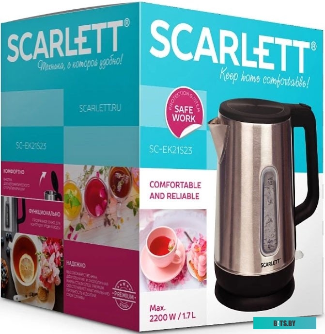 SC-EK21S23 Чайник SC-EK21S23 INOX SCARLETT