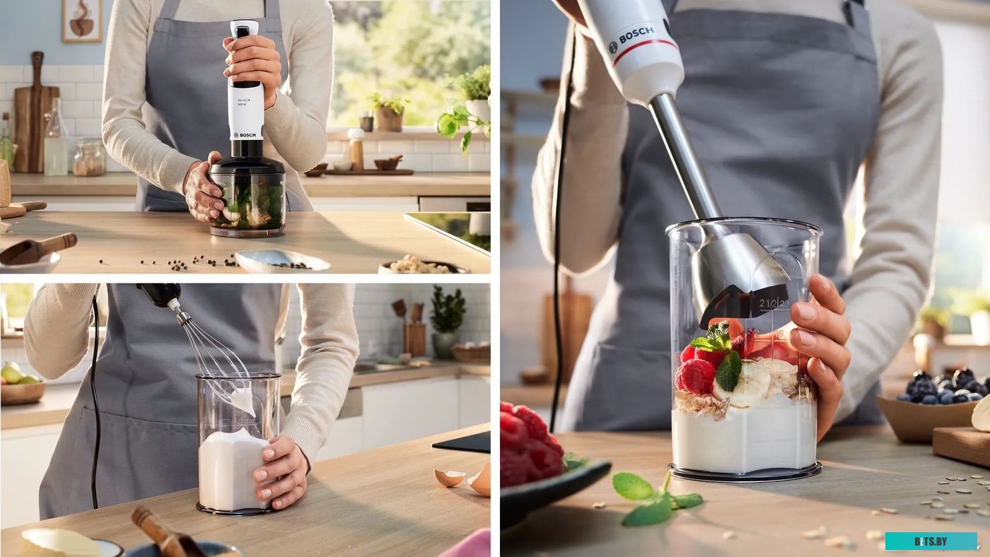 MSM4W421 Блендер Bosch MSM4W421,  погружной,  белый