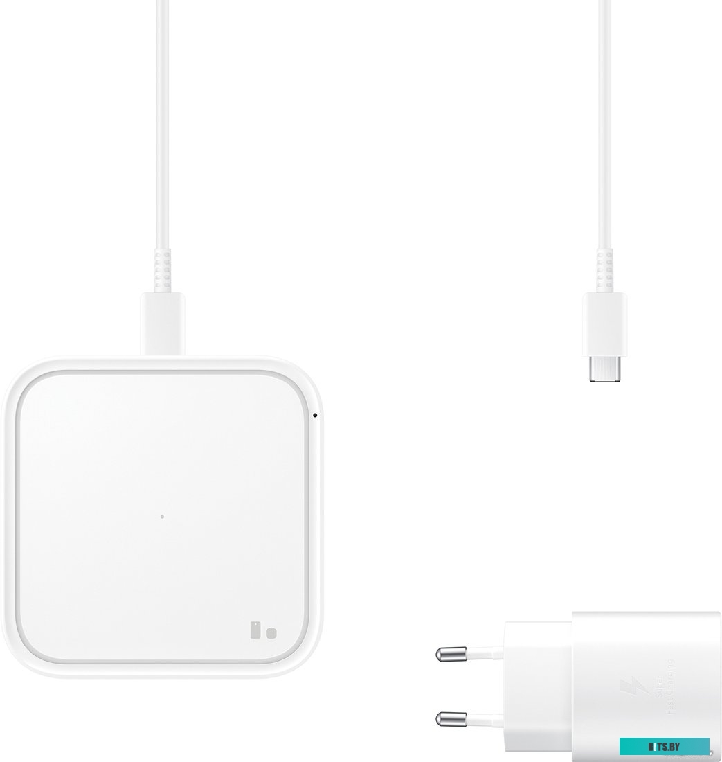 Беспроводное зар./устр. Samsung EP-P2400 15W 2.77A (QI) USB Type-C белый (EP-P2400TWEGEU) EP-P2400TWEGEU