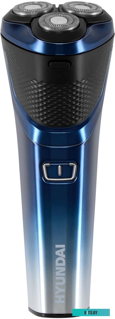 H-SH8089 Бритва роторная Hyundai H-SH8089 реж.эл.:3 питан.:аккум. голубой