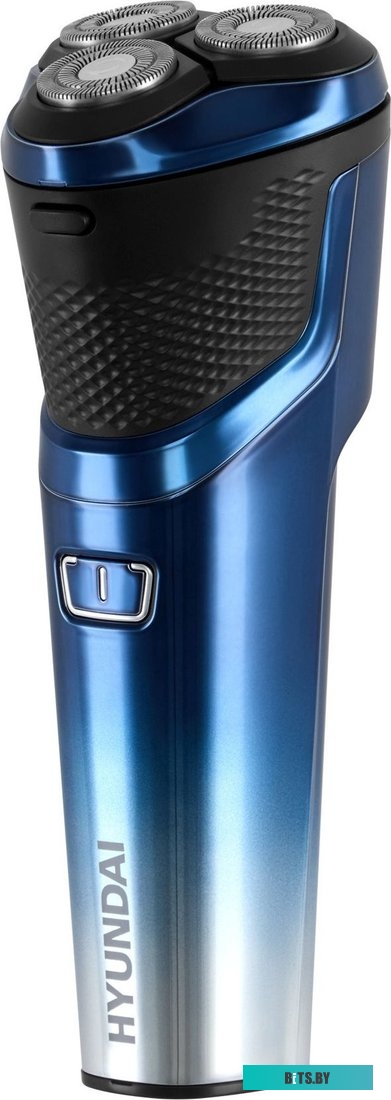 H-SH8089 Бритва роторная Hyundai H-SH8089 реж.эл.:3 питан.:аккум. голубой