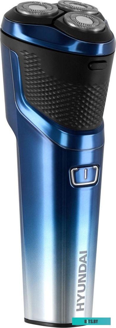 H-SH8089 Бритва роторная Hyundai H-SH8089 реж.эл.:3 питан.:аккум. голубой