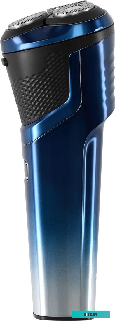 H-SH8089 Бритва роторная Hyundai H-SH8089 реж.эл.:3 питан.:аккум. голубой