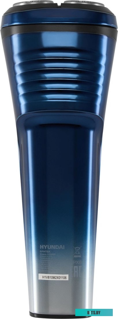 H-SH8089 Бритва роторная Hyundai H-SH8089 реж.эл.:3 питан.:аккум. голубой