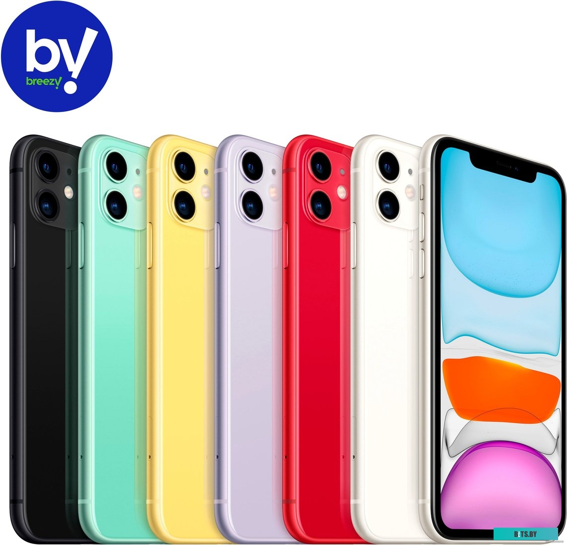 Apple iPhone 11 128GB Воcстановленный by Breezy, грейд B (зеленый)