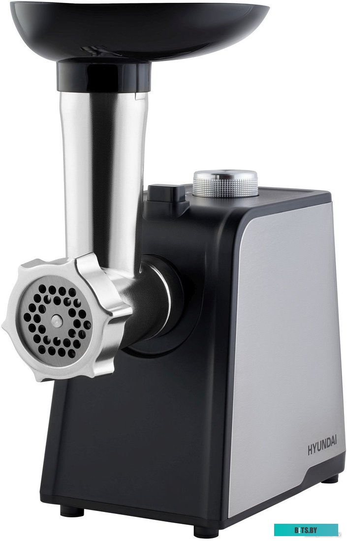 HY-MG2214 Мясорубка Hyundai HY-MG2214,  серебристый / черный